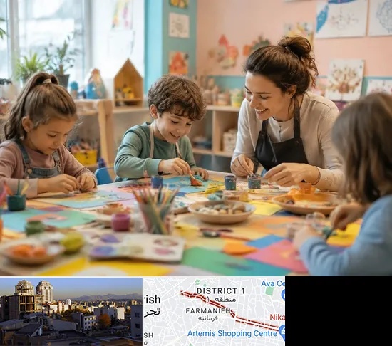 کارگاه خلاقیت در فرمانیه