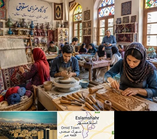 آموزشگاه صنایع دستی در اسلامشهر