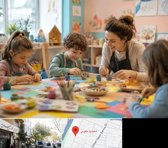 کارگاه خلاقیت در مجیدیه جنوبی
