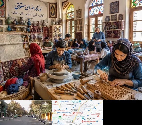 آموزشگاه صنایع دستی در شریعتی
