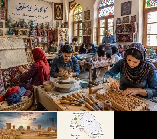 آموزشگاه صنایع دستی در یزد