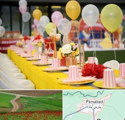 کافه برای تولد کودک در پارس آباد