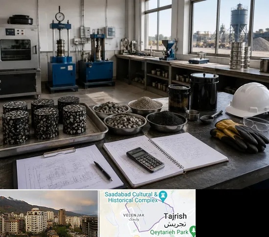 آموزش کارشناس فنی، تولید و اجرای آسفالت در زعفرانیه