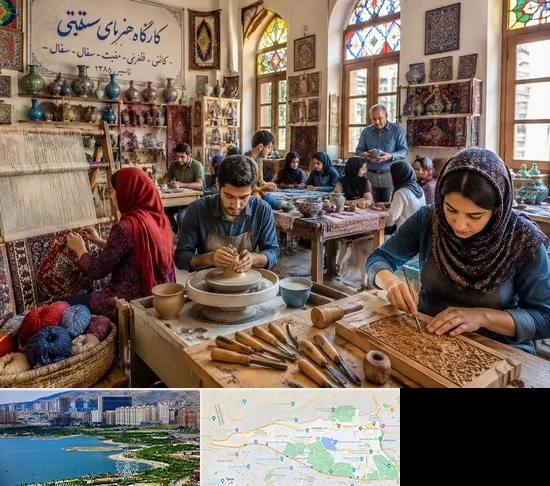 آموزشگاه صنایع دستی در منطقه 22 تهران