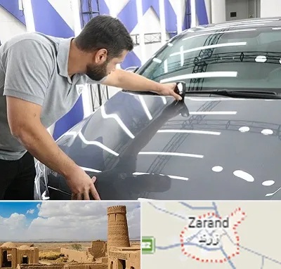 کارشناس رنگ خودرو در زرند