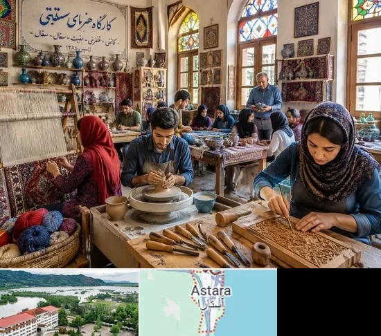 آموزشگاه صنایع دستی در آستارا