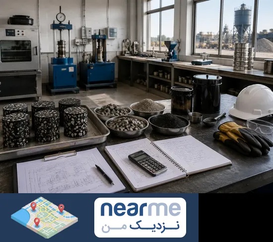 آموزش کارشناس فنی، تولید و اجرای آسفالت در نزدیک من
