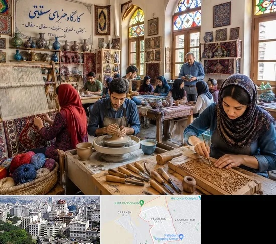 آموزشگاه صنایع دستی در ولنجک
