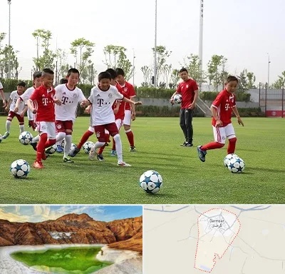 مدرسه فوتبال کودکان در گرمسار