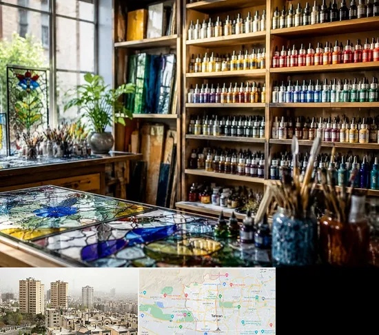 فروشگاه لوازم ویترای در منطقه 5 تهران