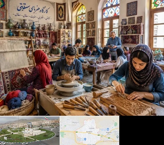 آموزشگاه صنایع دستی در بومهن