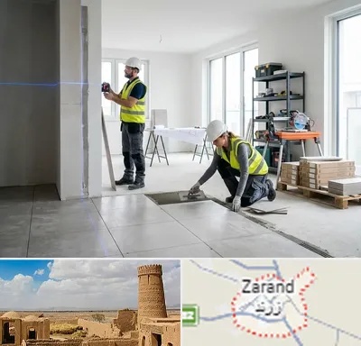 بازسازی ساختمان در زرند