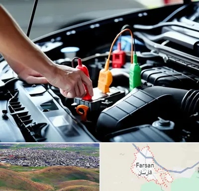 آموزش برق و ECU خودرو در فارسان