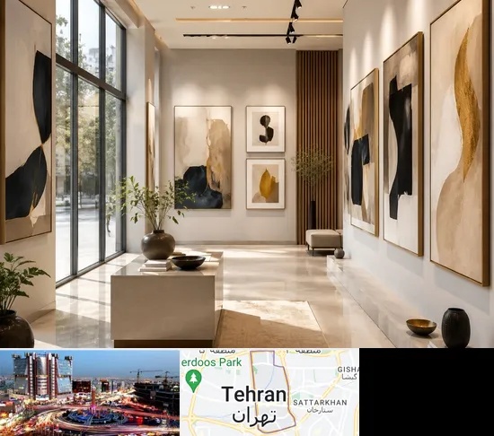 فروشگاه تابلو دکوراتیو در صادقیه