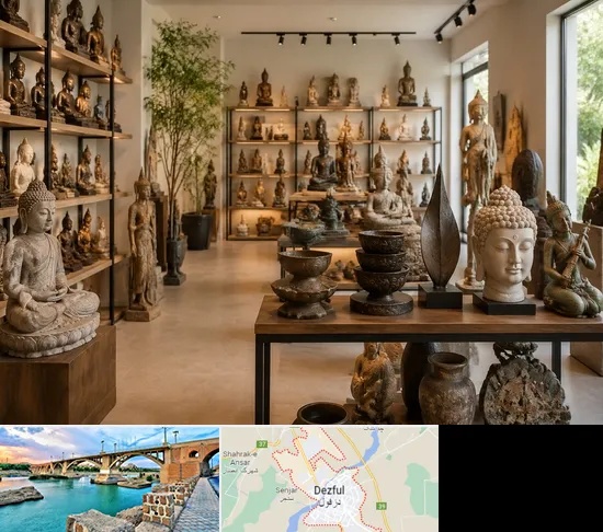 مجسمه فروشی در دزفول
