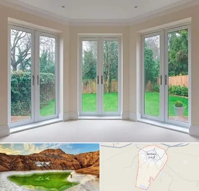 درب UPVC در گرمسار