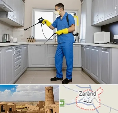 سمپاشی در زرند