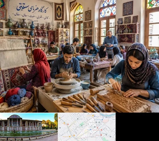 آموزشگاه صنایع دستی در عفیف آباد شیراز