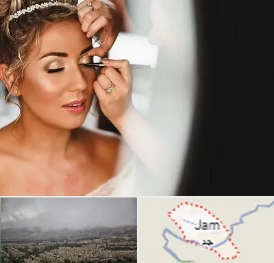 آموزش گریم عروس در جم