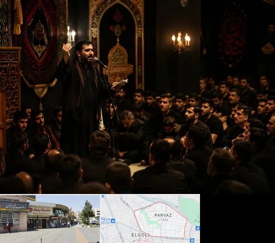 مداح در پرواز تبریز
