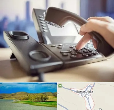 تعمیر تلفن و سانترال در بستان آباد