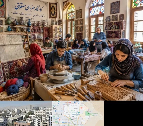 آموزشگاه صنایع دستی در منطقه 14 تهران