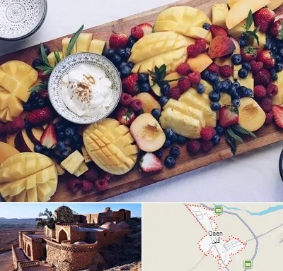 کلاس میوه آرایی در قائن
