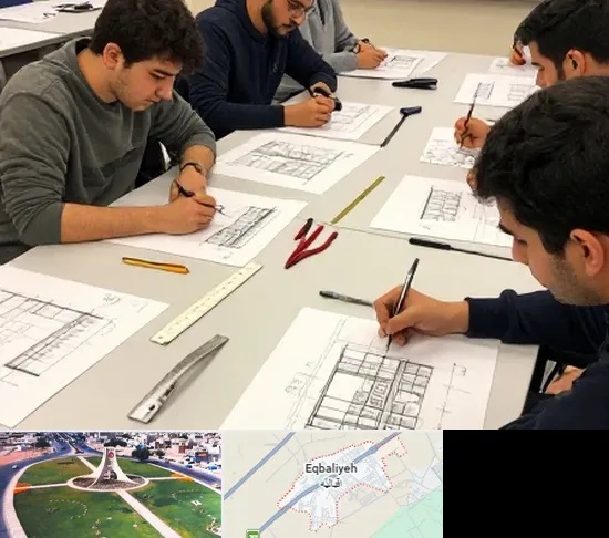 کلاس آمادگی آزمون طراحی معماری در اقبالیه