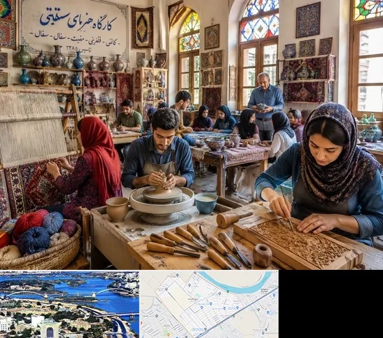 آموزشگاه صنایع دستی در کوروش اهواز