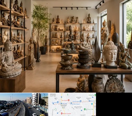 مجسمه فروشی در پیروزی