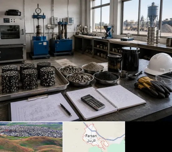 آموزش کارشناس فنی، تولید و اجرای آسفالت در فارسان
