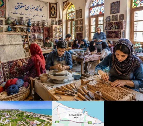 آموزشگاه صنایع دستی در نوشهر
