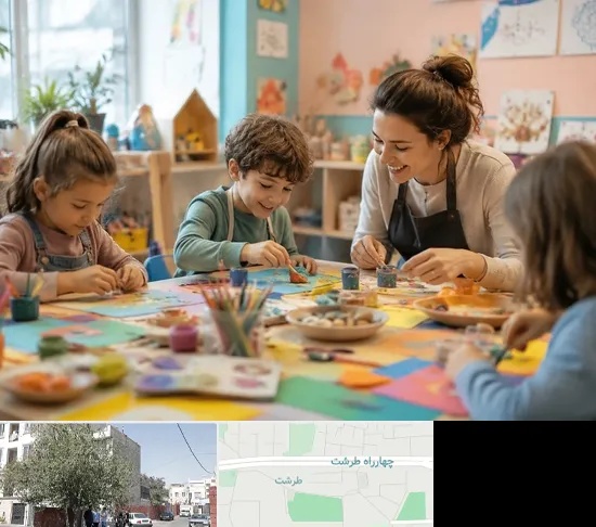 کارگاه خلاقیت در طرشت