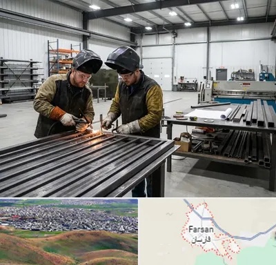 ساخت نرده فلزی در فارسان