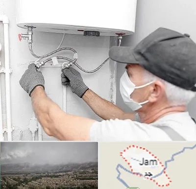 لوله کش پکیج و شوفاژ در جم
