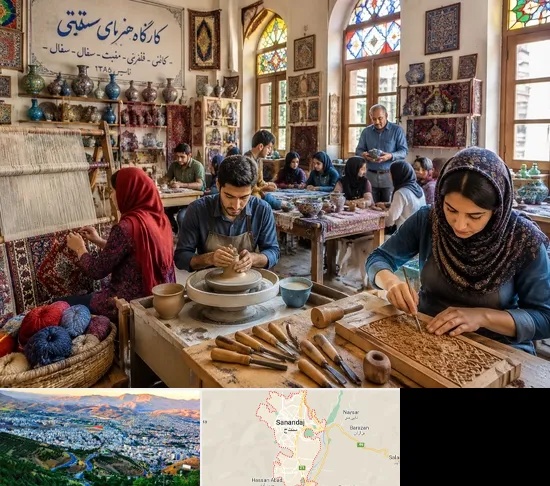 آموزشگاه صنایع دستی در سنندج