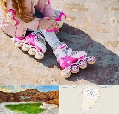 مربی اسکیت در گرمسار