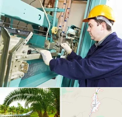 قطعات آسانسور در کهنوج