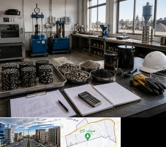 آموزش کارشناس فنی، تولید و اجرای آسفالت در سعادت آباد