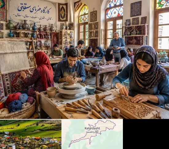 آموزشگاه صنایع دستی در کلاردشت