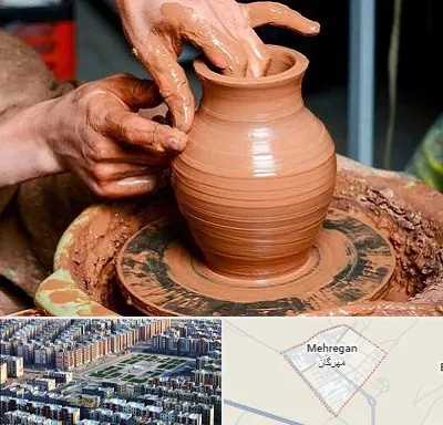 آموزشگاه سفالگری در مهرگان
