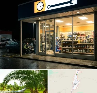 لوازم یدکی شبانه روزی در کهنوج