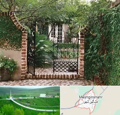 درب حیاط در مشگین شهر