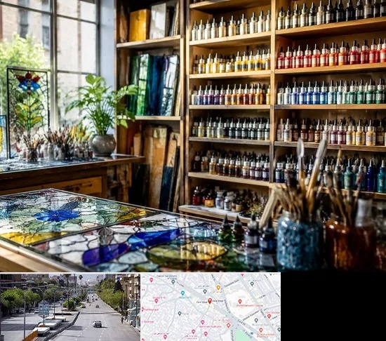 فروشگاه لوازم ویترای در خیابان زند شیراز