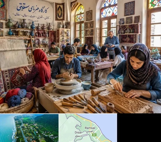 آموزشگاه صنایع دستی در رامسر