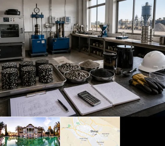 آموزش کارشناس فنی، تولید و اجرای آسفالت در شیراز