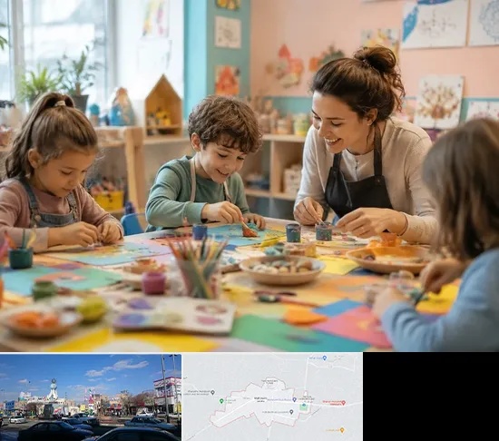 کارگاه خلاقیت در ماهدشت کرج