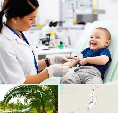 آزمایشگاه کودک و نوزاد در کهنوج