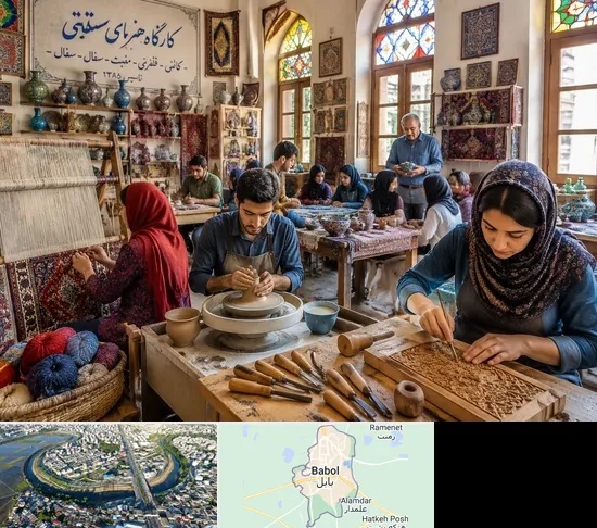 آموزشگاه صنایع دستی در بابل