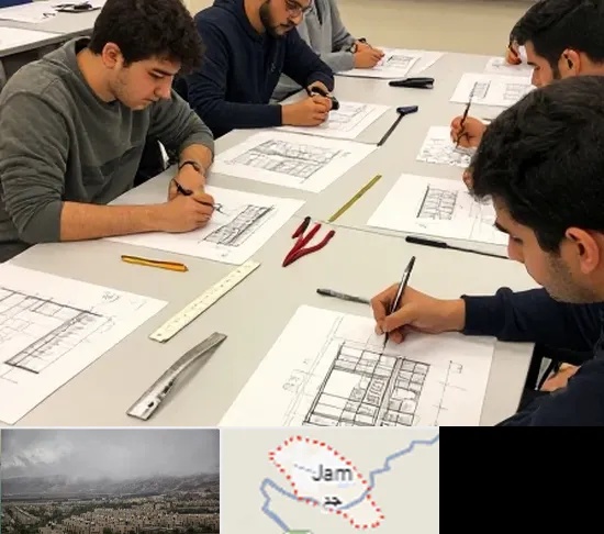 کلاس آمادگی آزمون طراحی معماری در جم